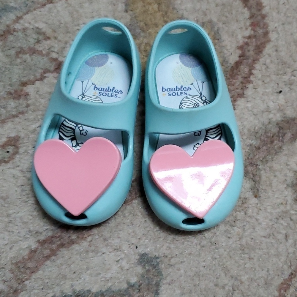 baubles + soles jelly flats